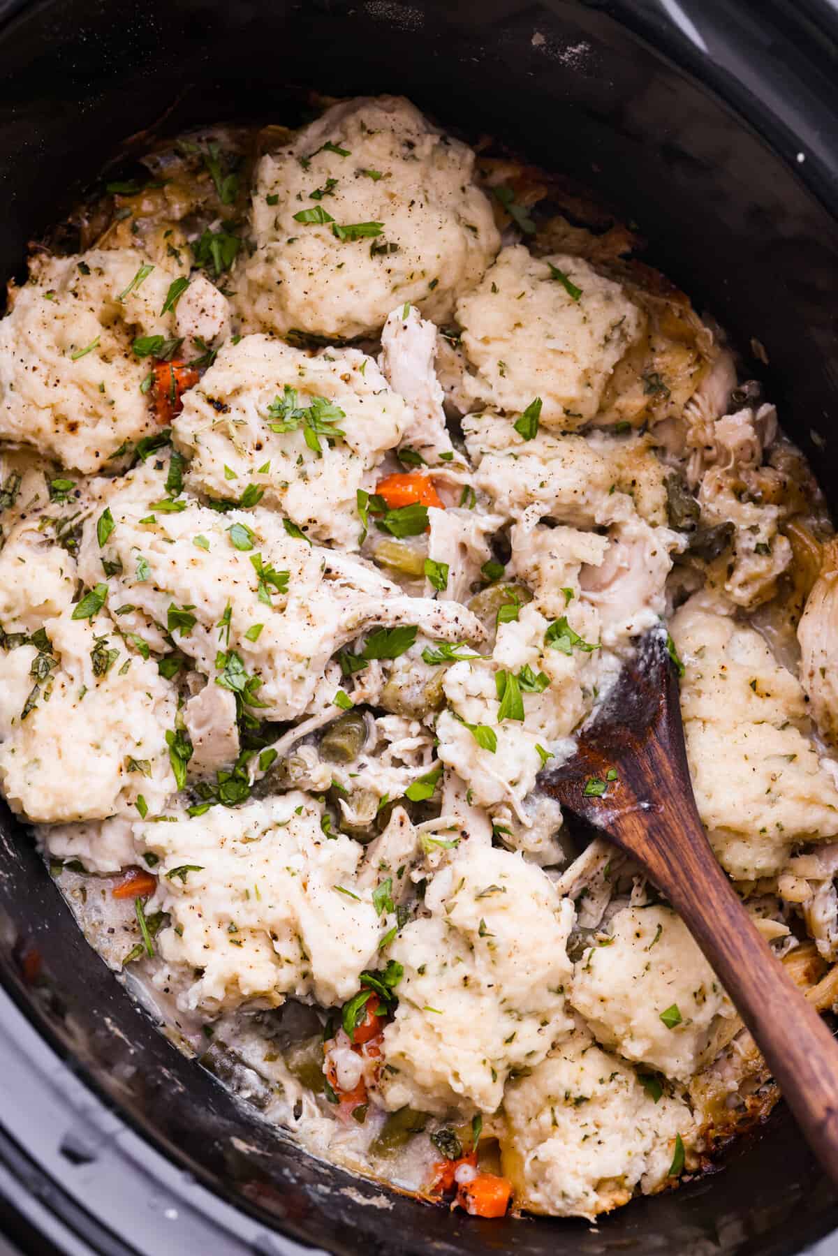 Crockpot Chicken and Dumplings Recipe The Recipe Critic