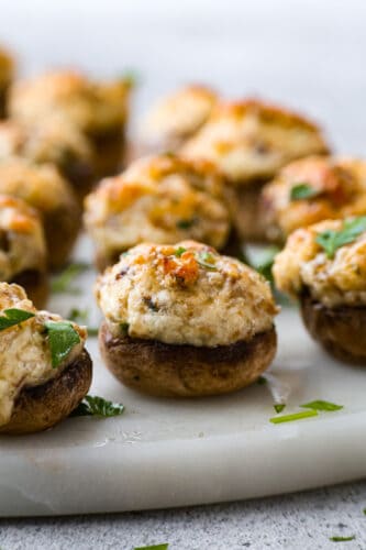 Sausage Stuffed Mushrooms Recipe | The Recipe Critic