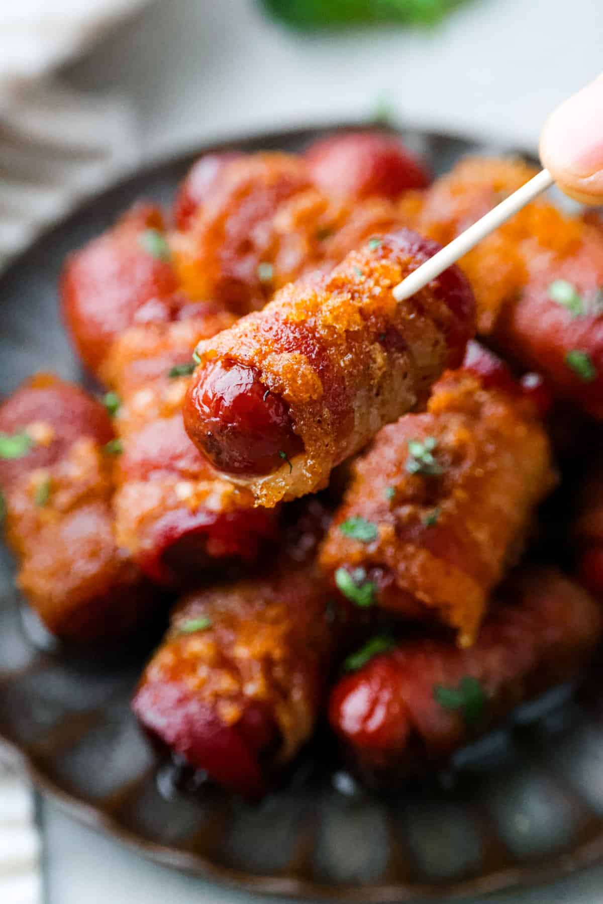 Bacon Wrapped Little Smokies Recipe The Recipe Critic