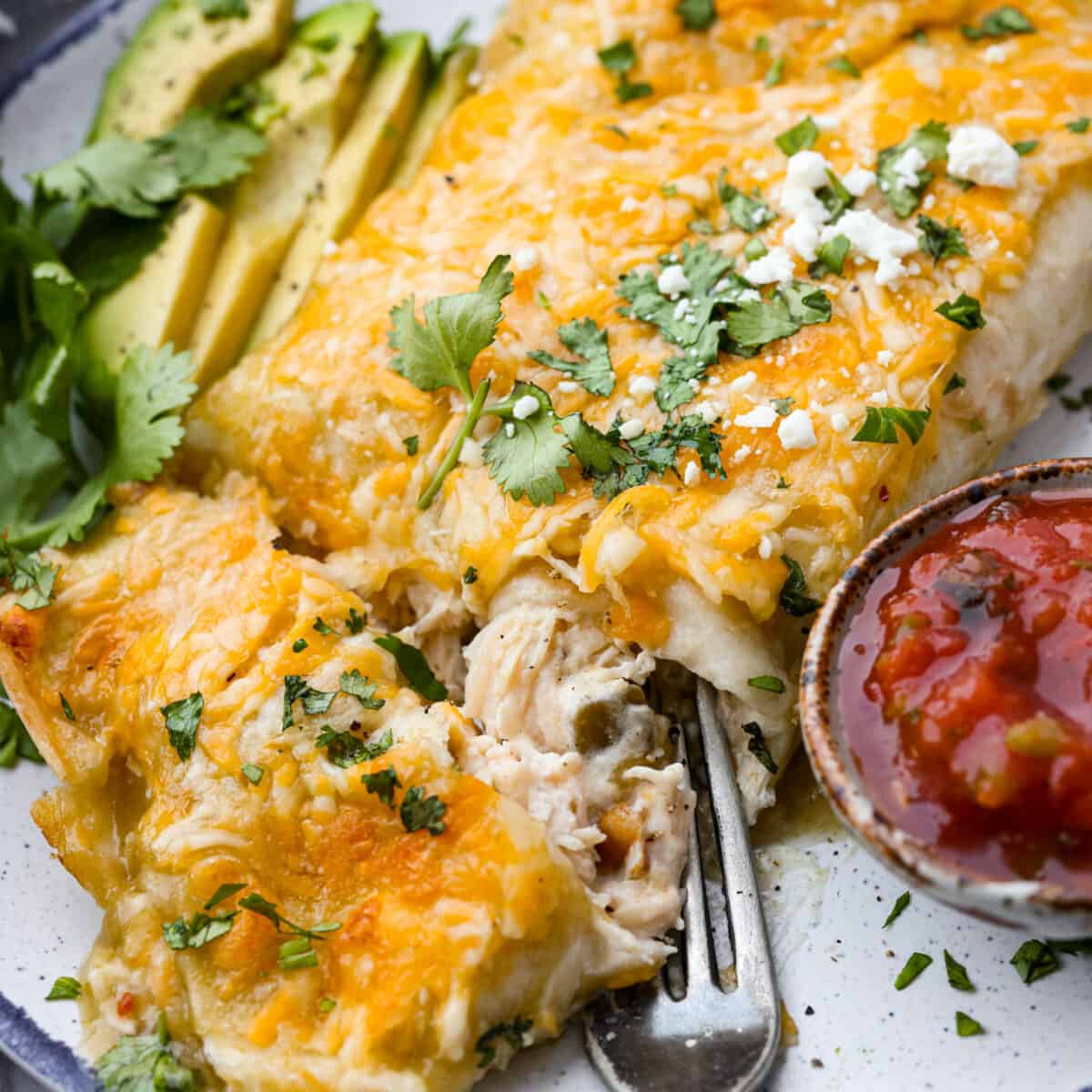 Cream Cheese Enchiladas Recipe The Recipe Critic