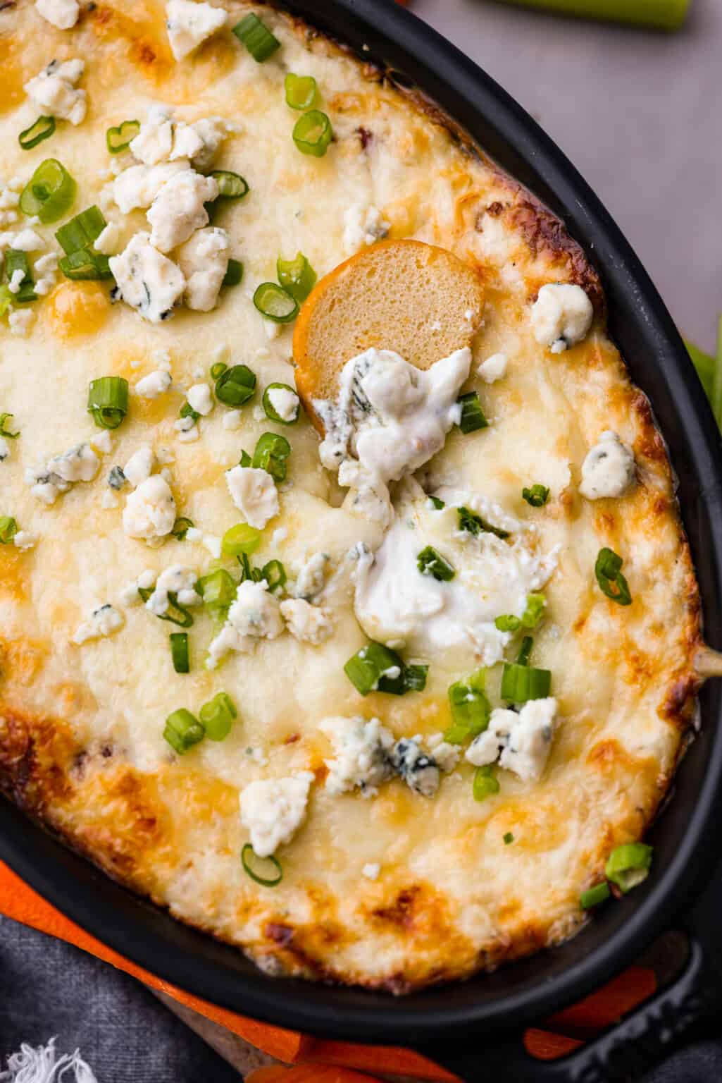Hot Blue Cheese Dip (Melty and Delicious!) The Recipe Critic