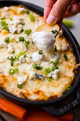 Hot Blue Cheese Dip (Melty and Delicious!) | The Recipe Critic