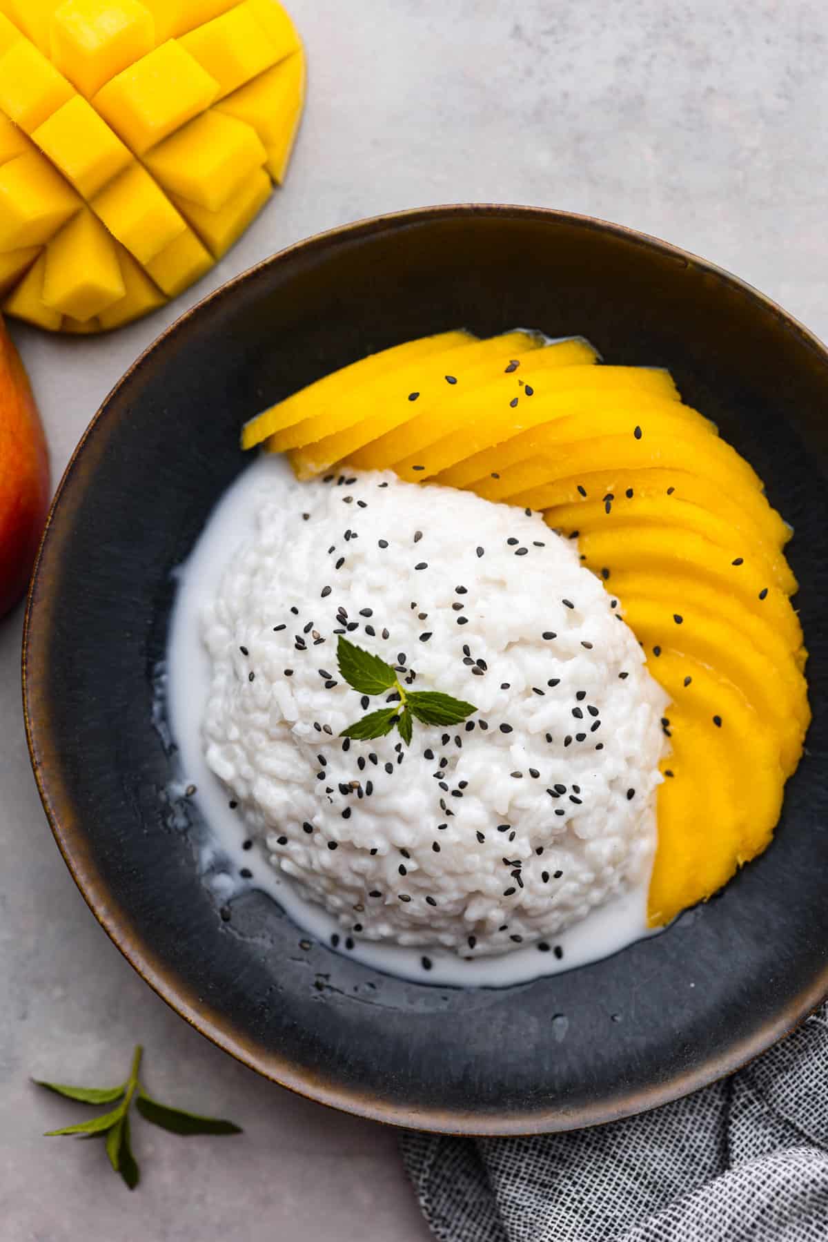 Mango Sticky Rice Recipe | Karkey