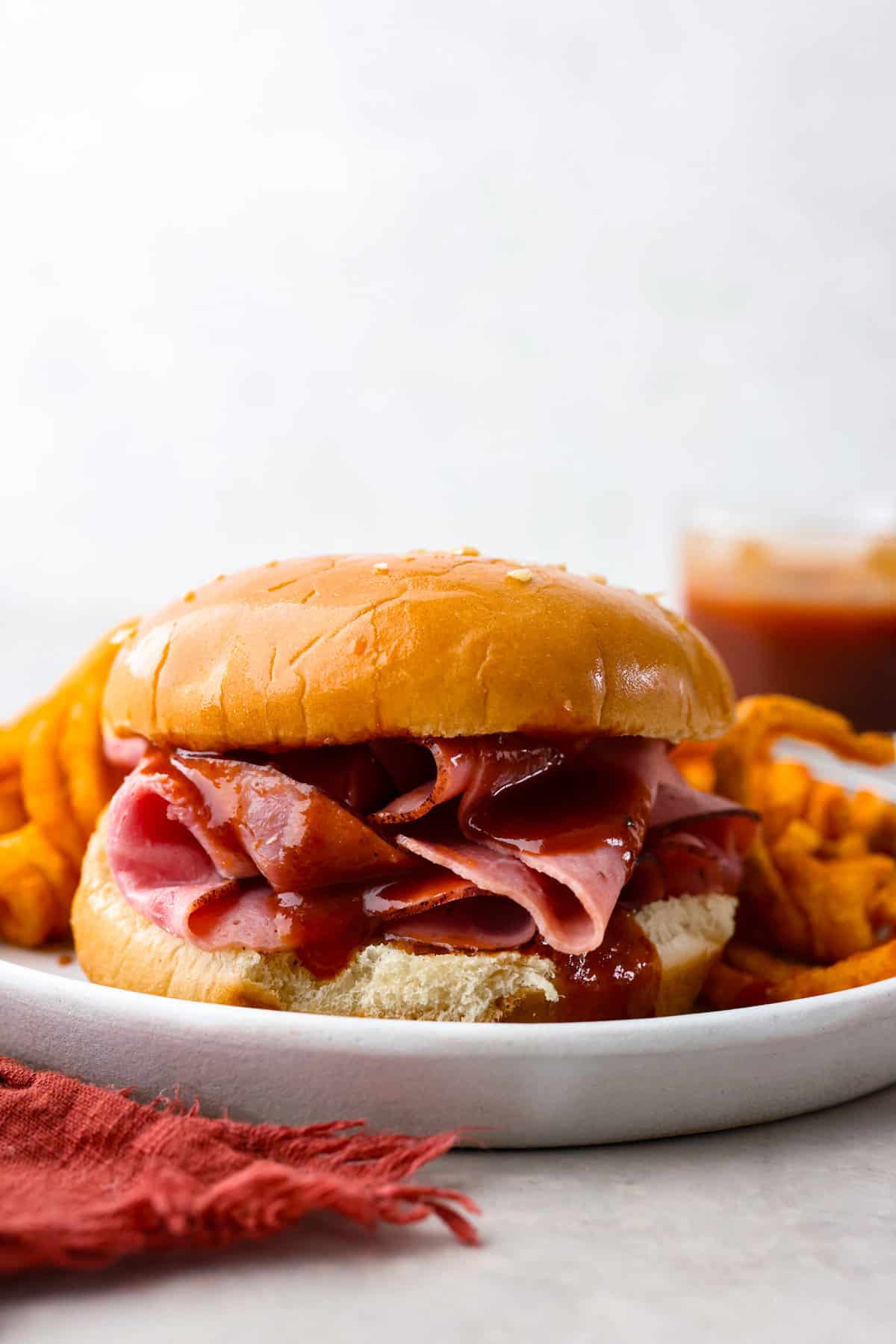 Skip the drive-thru and whip up this irresistible homemade Arby's sauce in minutes! It's a delicious mix of smoky paprika, tangy vinegar, and brown sugar. Arby’s sauce on a roast beef sandwich.