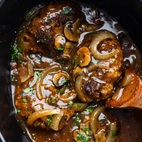 Crockpot Salisbury Steak Recipe | The Recipe Critic