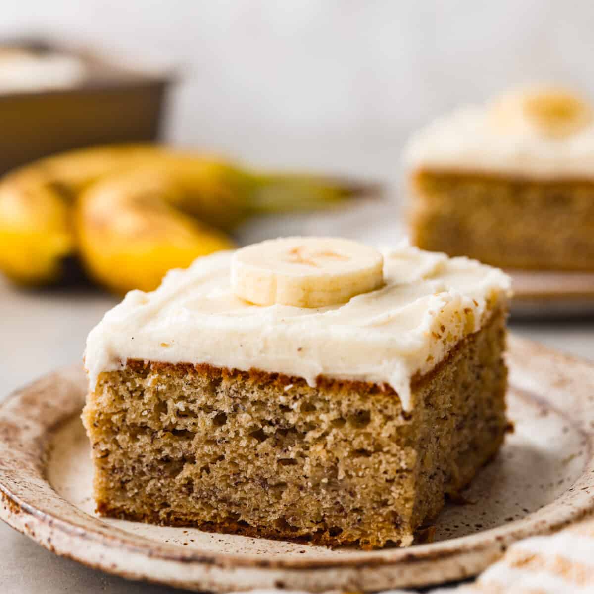 Banana Cake with Cream Cheese Frosting | The Recipe Critic