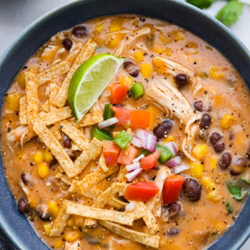 Slow Cooker Chicken Fajita Soup Recipe | The Recipe Critic