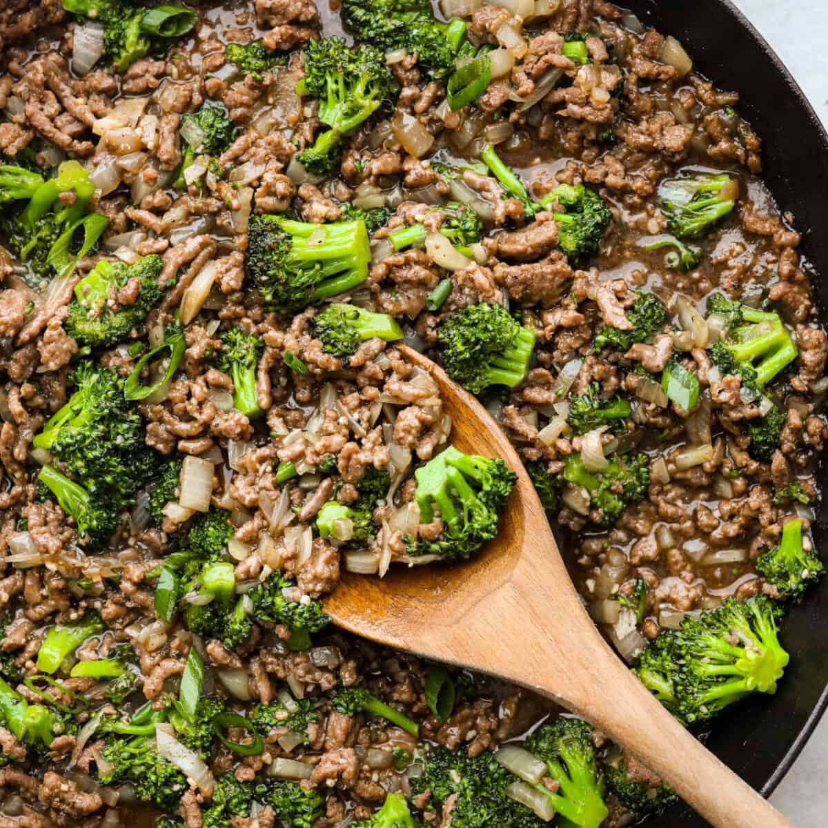 Ground Beef And Broccoli | The Recipe Critic