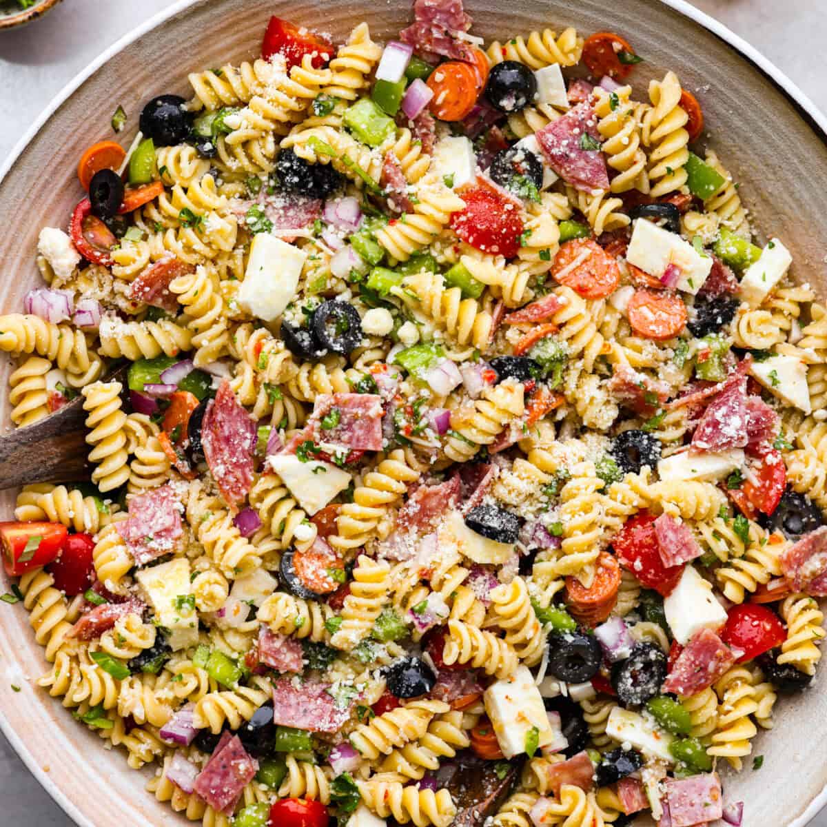 Zesty Italian Pasta Salad Recipe | The Recipe Critic