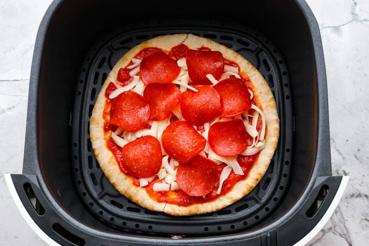 Air Fryer Pita Pizza | The Recipe Critic