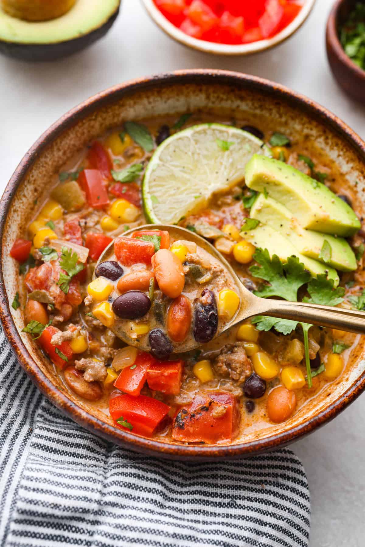 Creamy Taco Soup | The Recipe Critic