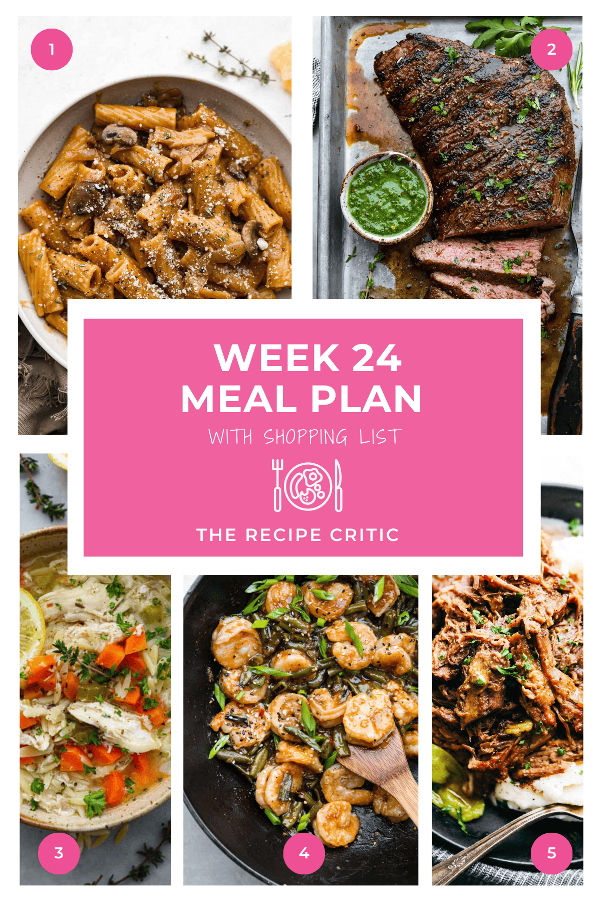 Weekly Meal Plan #24 | The Recipe Critic - Recipesedge