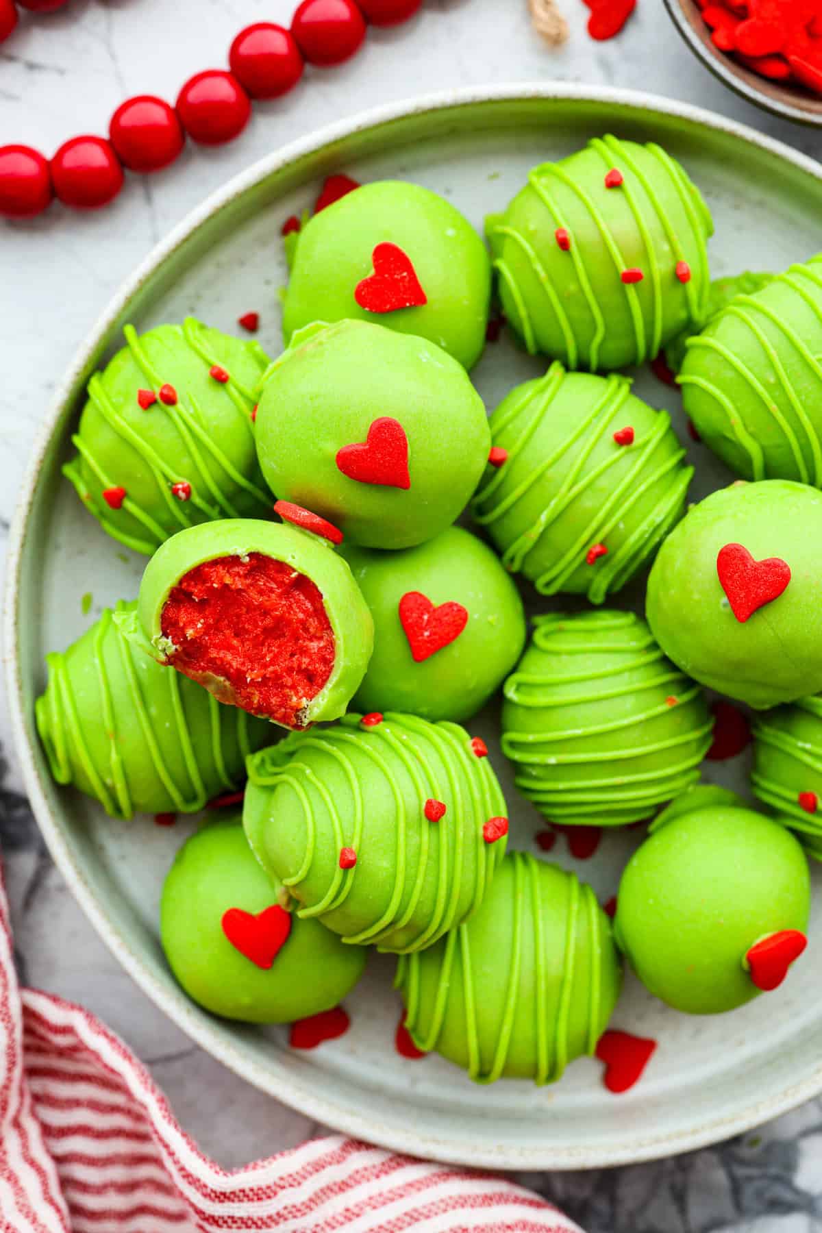 Grinch Oreo Balls | The Recipe Critic