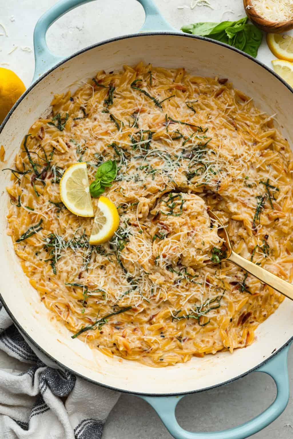 Lemon Roso The BEST Creamy Lemon Orzo Recipe | The Recipe Critic