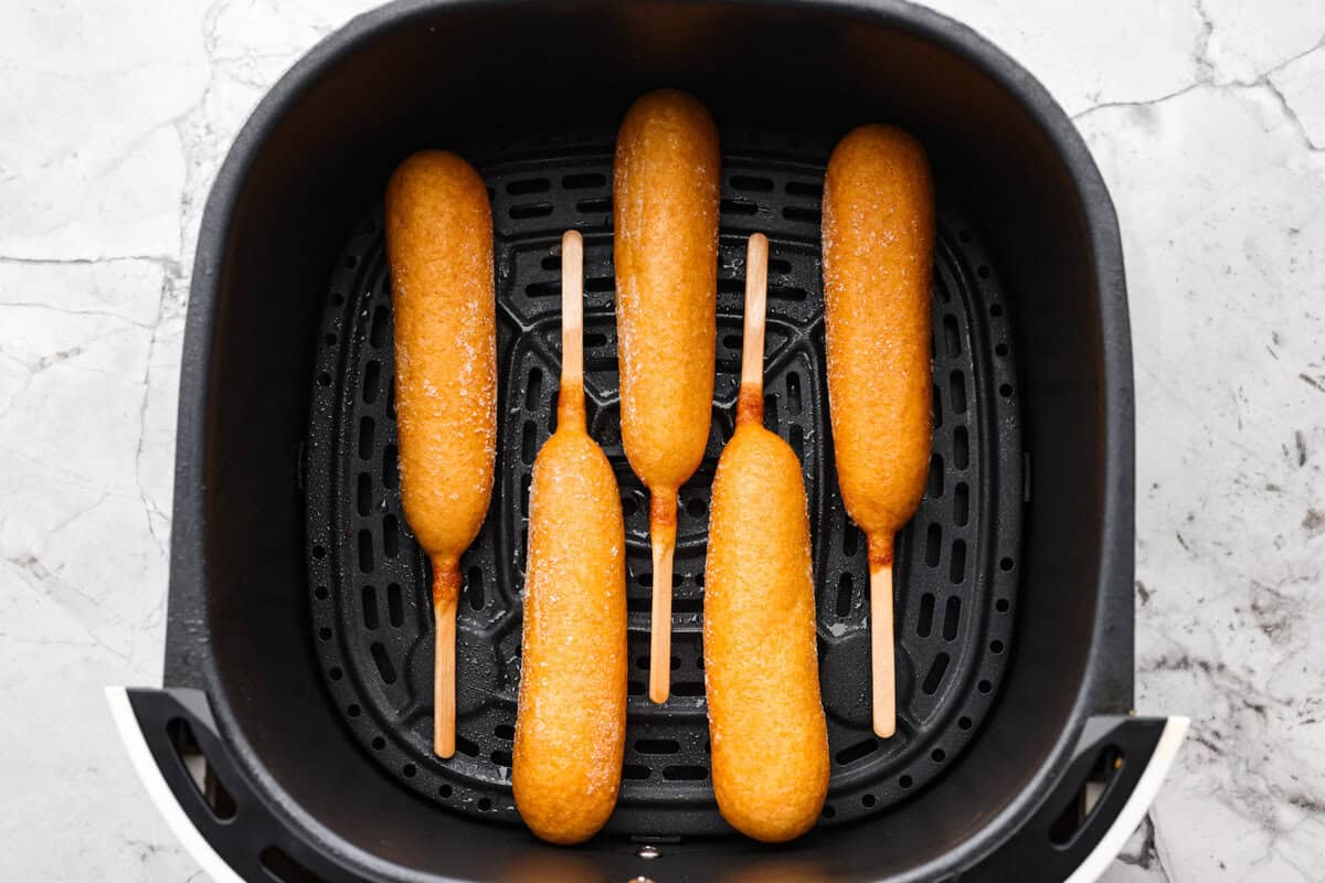 Air Fryer Corn Dogs From Frozen | The Recipe Critic