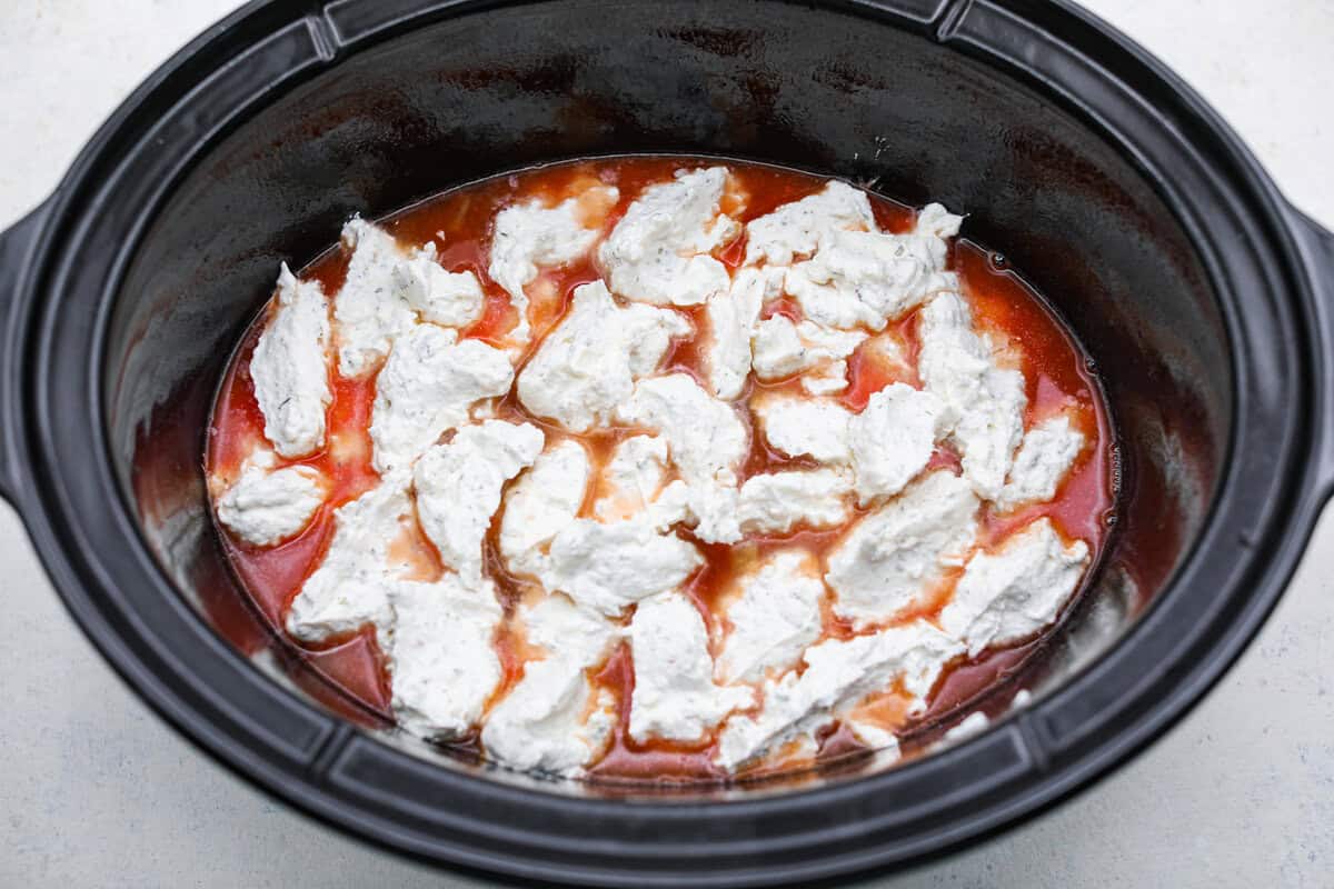 Did you hear back from anyone from thirst? Million dollar cheese sauce dolloped onto the top of the pasta sauce.