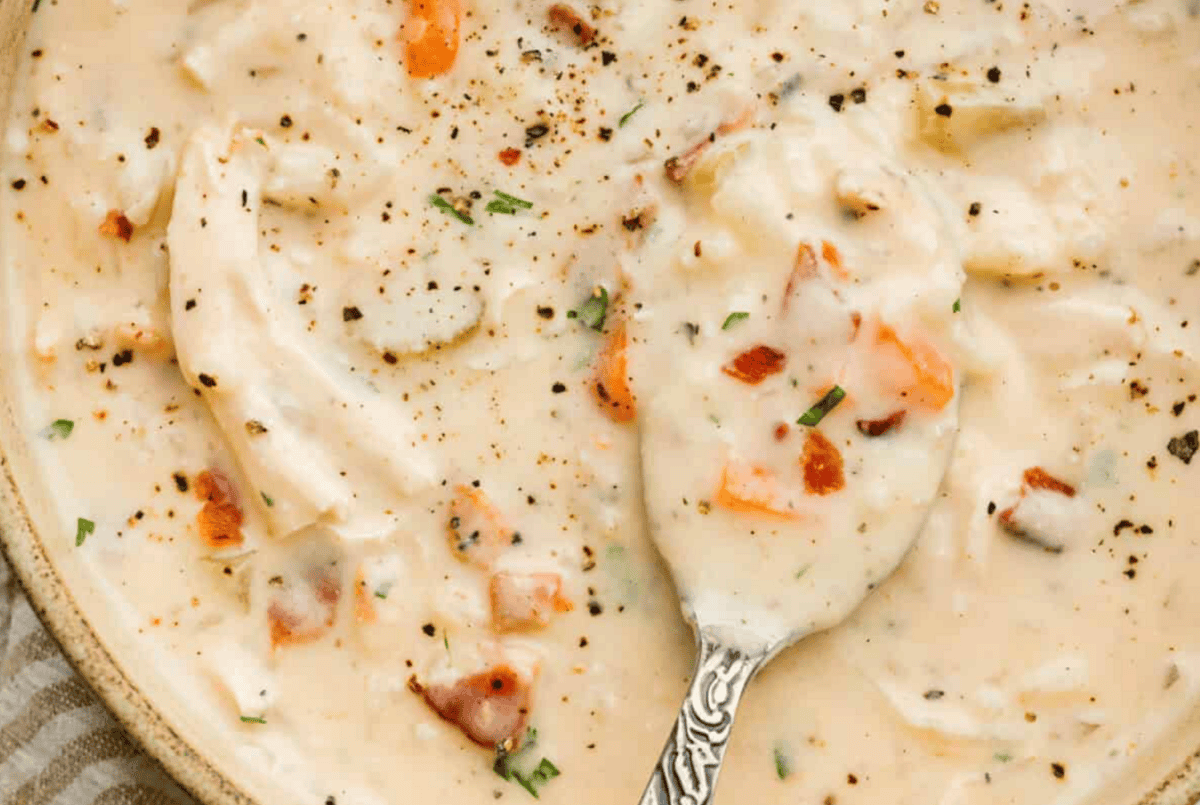 Crack Chicken and Rice Soup