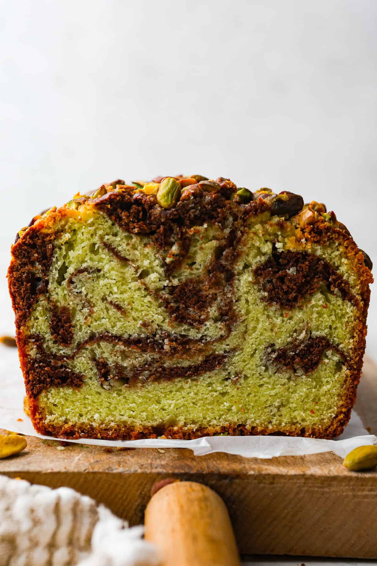 Chocolate Pistachio Loaf