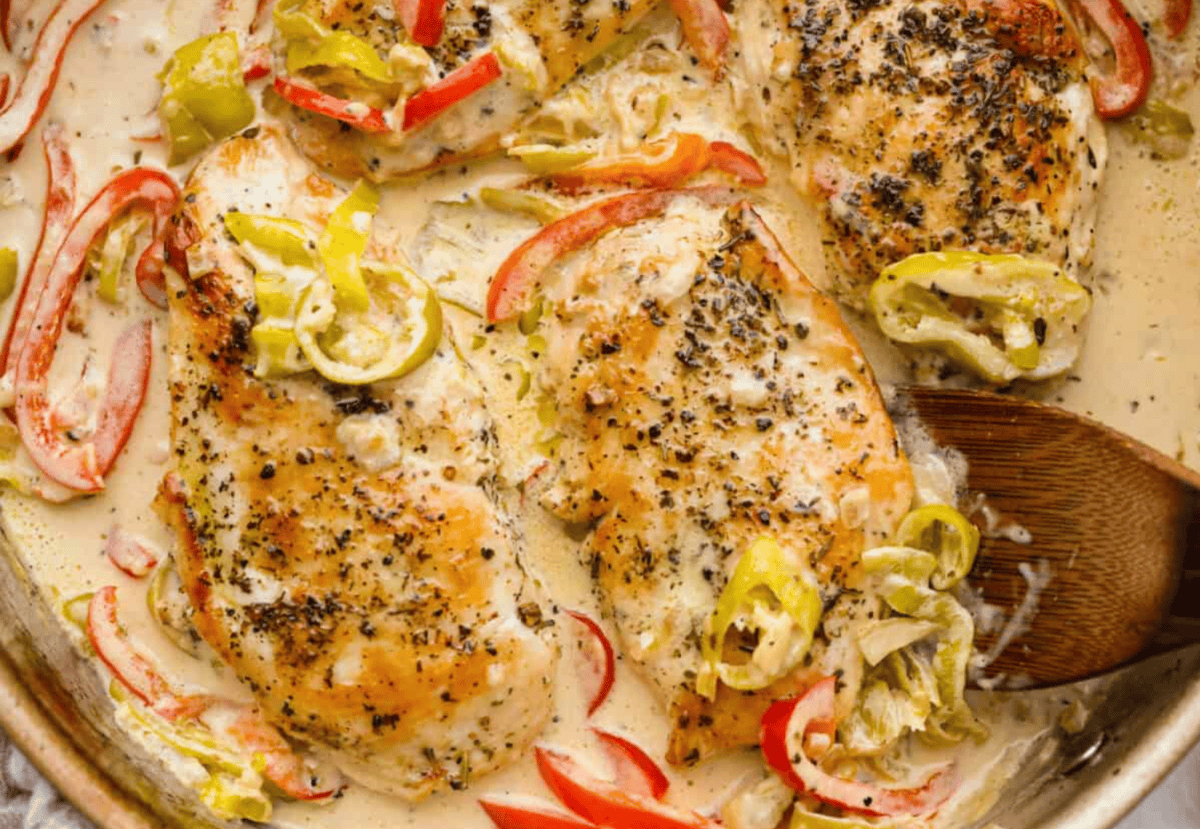 Your Chicken Breasts Needed This Pepperoncini Sauce – The Recipe Critic