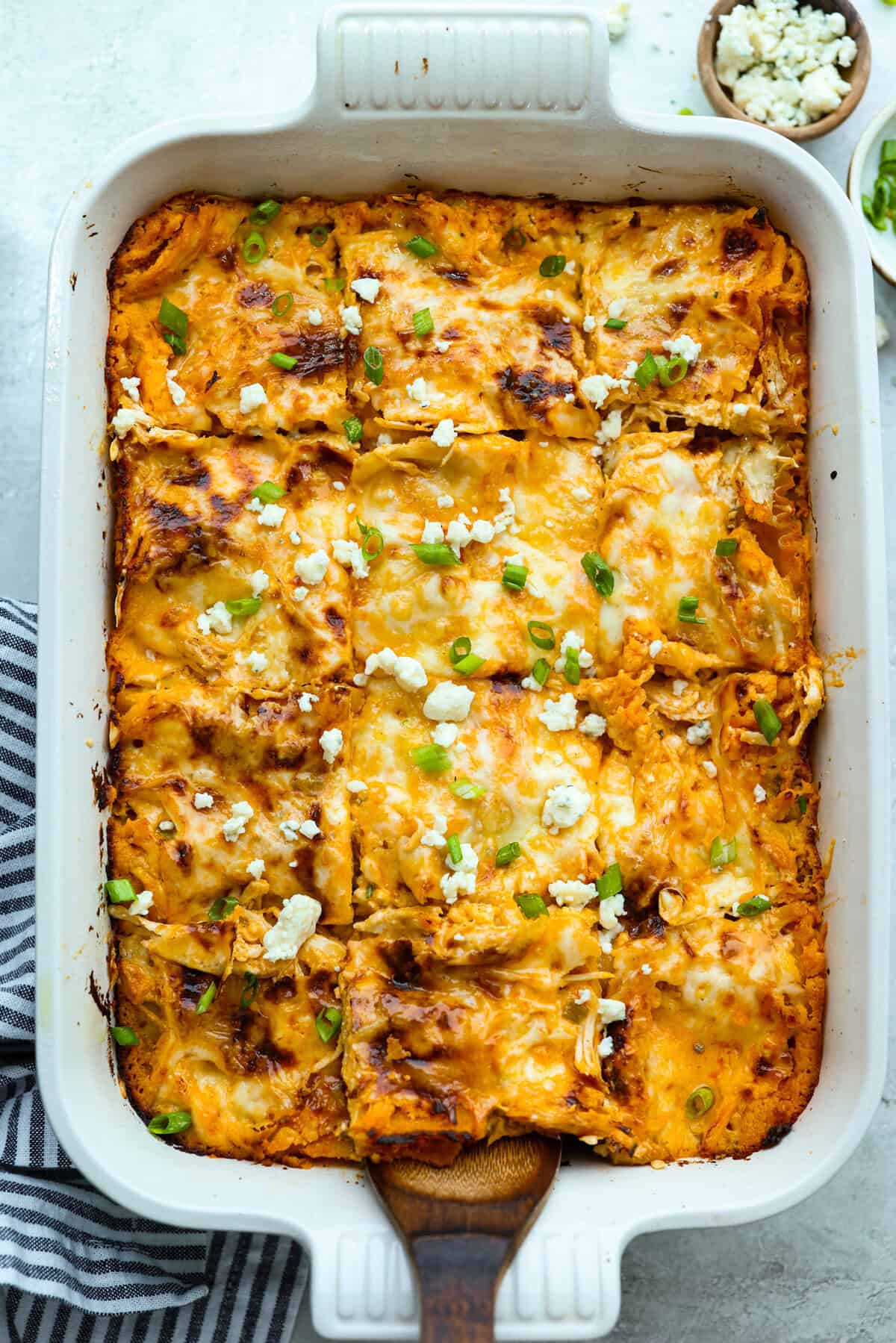 Buffalo Chicken Lasagna