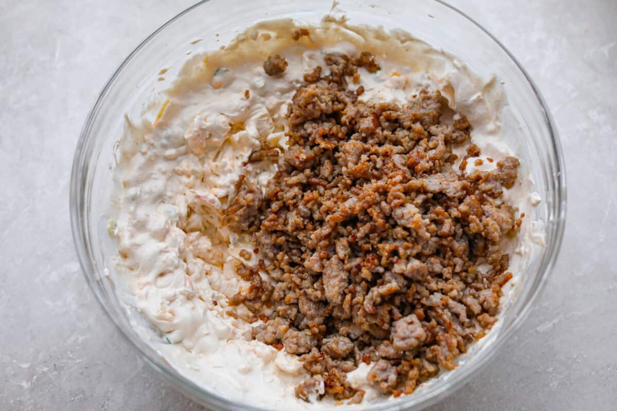 Sasauge added to the hissy fit dip ingredients. 